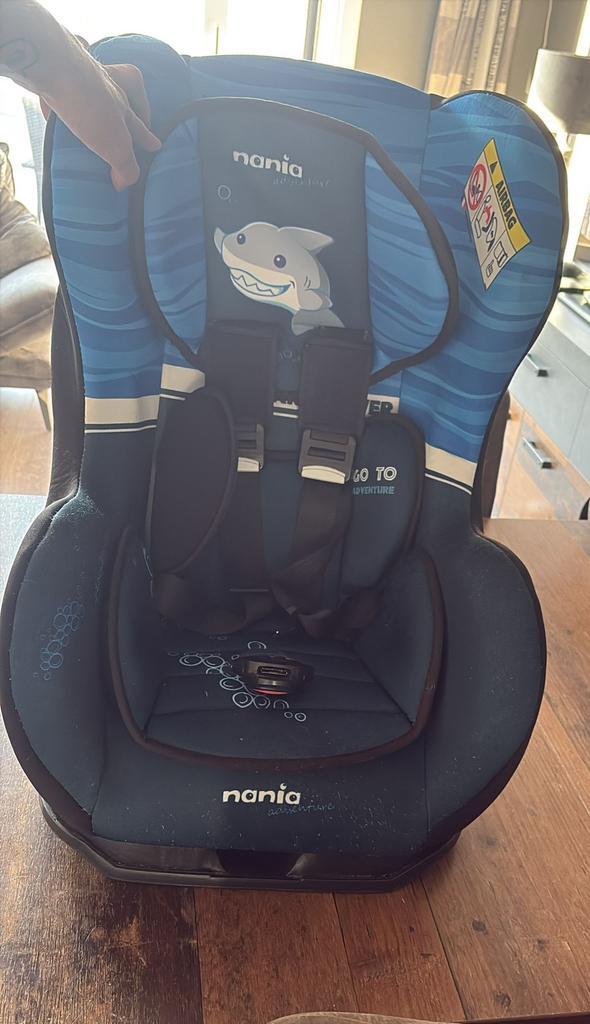 Nette Nania Adventure kinderstoel, Kinderen en Baby's, Autostoeltjes, Gebruikt, Overige merken, 9 t/m 18 kg, Autogordel, Ophalen