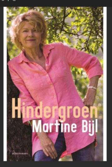 biografie HINDERGROEN Martine Bijl  boek beschikbaar voor biedingen