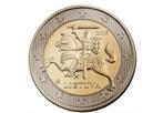 2 euromunt litouwen 2015 2017 2024, Ophalen of Verzenden, Overige landen, 2 euro