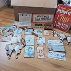 metalen wandbord verzameling, Ophalen of Verzenden, Zo goed als nieuw