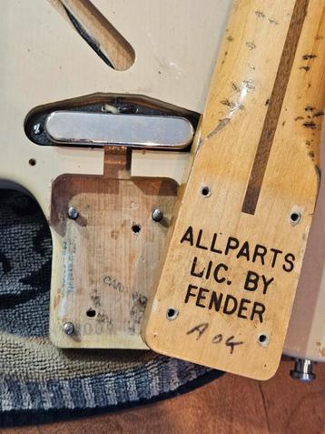 Allparts Telecaster fat neck nitro relic beschikbaar voor biedingen