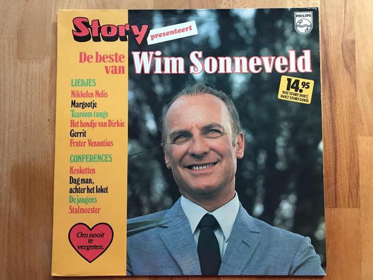 LP De Beste van Wim Sonneveld Story presenteert, Cd's en Dvd's, Vinyl | Nederlandstalig, Gebruikt, Overige genres, 12 inch, Ophalen of Verzenden