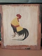 Haan op paneel Kroatië, Servië Yugoslavia Joegoslavië, Antiek en Kunst, Ophalen of Verzenden