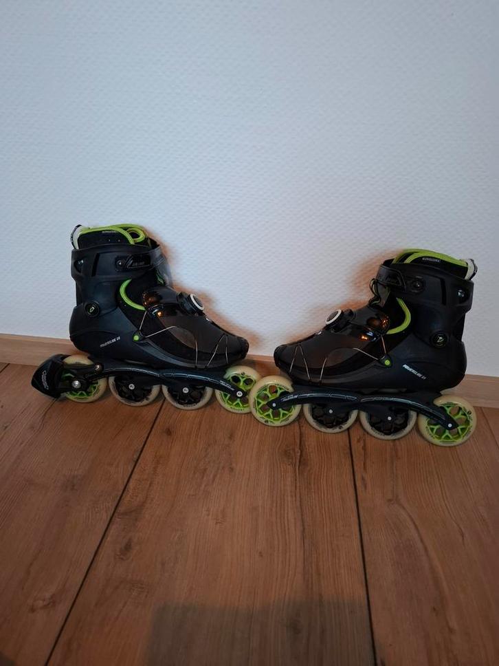 Powerslide Vi 90 skeelers maat 41, Sport en Fitness, Skeelers, Zo goed als nieuw, Inline skates 4 wielen, Powerslide, Ophalen of Verzenden