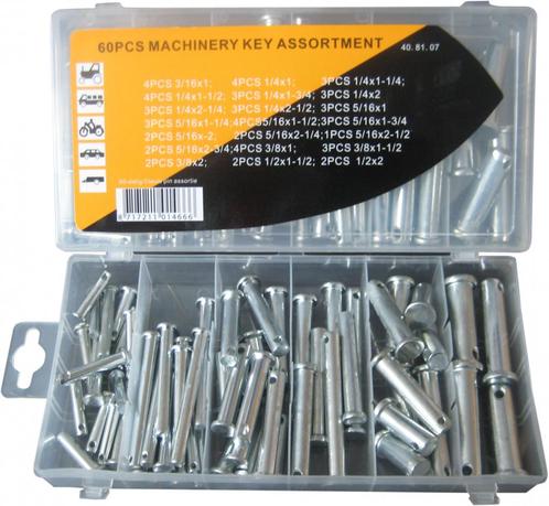 OP=OP: Borgpen Borgstift assorti 60-delig SAE, Doe-het-zelf en Verbouw, Gereedschap | Handgereedschap, Nieuw, Ophalen of Verzenden