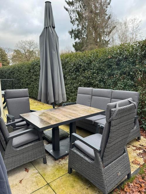Complete loungeset in nieuwstaat, Tuin en Terras, Tuinsets en Loungesets, Zo goed als nieuw, Stoel, Ophalen of Verzenden