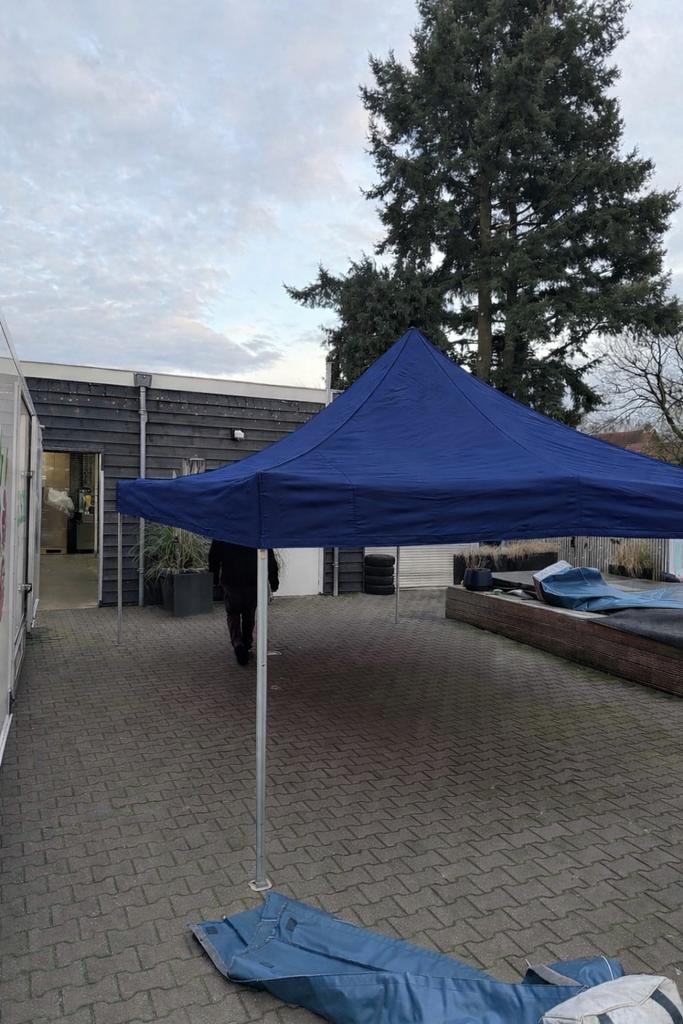 Mastertent 6x4 – aluminium frame + NIEUW Mavystar doek, Tuin en Terras, Partytenten, Zo goed als nieuw, Minder dan 5 meter, Ophalen of Verzenden