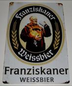 FRANZISKANER BIER : Metalen Bord FRANZISKANER Weissbier, Verzenden, Nieuw, Reclamebord, Plaat of Schild, Overige merken