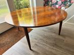 Vintage Ronde Salontafel teak - Groot Formaat, Ophalen