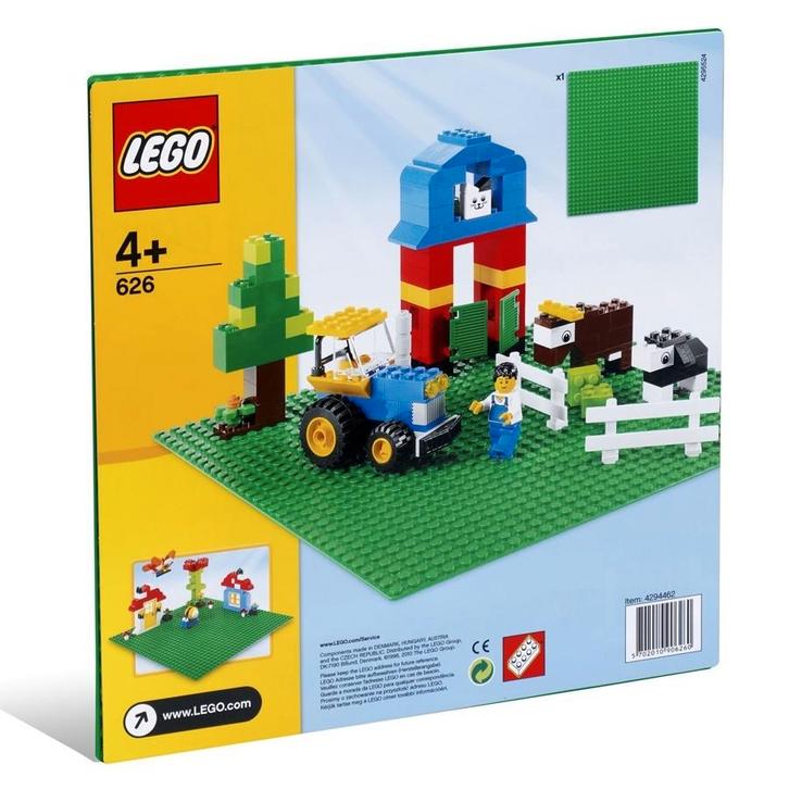 LEGO Classic / City 626 Groene Grondplaat 32x32 noppen, Kinderen en Baby's, Speelgoed | Duplo en Lego, Nieuw, Lego, Complete set