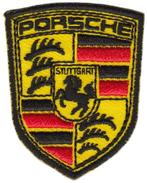 Porsche stoffen opstrijk patch embleem #1, Verzenden, Nieuw, Auto's