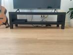 Zwart TV Meubel - Zo Goed Als Nieuw, Overige materialen, 100 tot 150 cm, Ophalen of Verzenden, Zo goed als nieuw