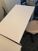 Witte IKEA tafel (Melltorp), Huis en Inrichting, Tafels | Eettafels, Ophalen, Gebruikt, 100 tot 150 cm, 50 tot 100 cm