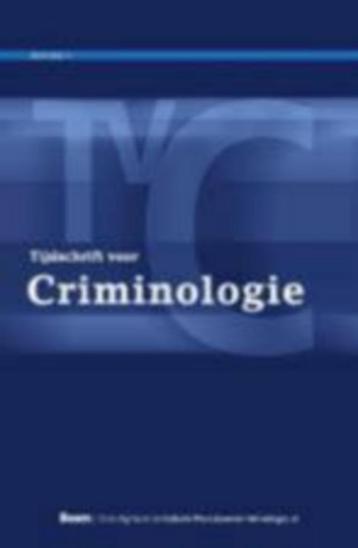 tijdschrift voor criminologie en opsporing Boom Lemma 2024 beschikbaar voor biedingen