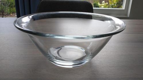 GRATIS: glazen fruitschaal, Huis en Inrichting, Woonaccessoires | Schalen en Manden, Zo goed als nieuw, Rond, Glas, Ophalen of Verzenden