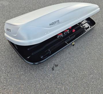 NIEUWSTAAT grote Hapro Traxer 5.6 PF CARBON dakkoffer skibox beschikbaar voor biedingen