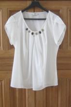 Witte blouse mt XL merk Anna, Anna, Wit, Maat 42/44 (L), Ophalen of Verzenden