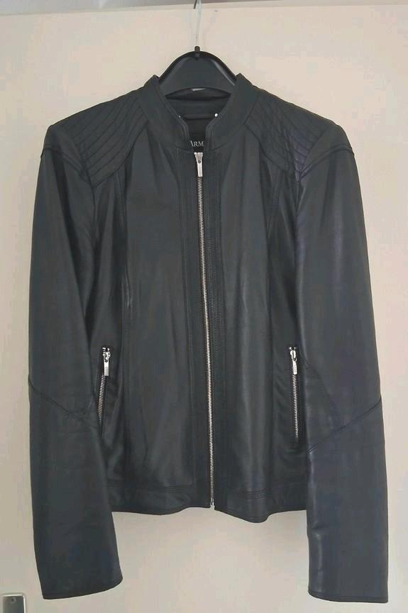ARMA Leren Jasje Maat 40/42, Kleding | Dames, Jassen | Zomer, Zo goed als nieuw, Zwart, Ophalen of Verzenden
