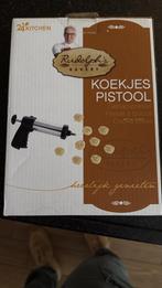 Koekjespistool met spuitmondjes - Rudolph's Bakery, Huis en Inrichting, Keuken | Keukenbenodigdheden, Ophalen of Verzenden, Nieuw