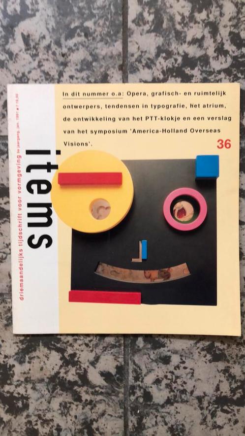 ITEMS - tijdschrift: design & architectuur - 1988 t/m 1994, Verzamelen, Tijdschriften, Kranten en Knipsels, Tijdschrift, Nederland