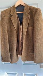 HARRIS TWEED - set maat 56 zgan, Ophalen of Verzenden, Zo goed als nieuw, Maat 56/58 (XL), Bruin