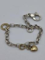 zilveren en gouden  armband giovanni raspini, Ophalen of Verzenden, Zo goed als nieuw, Goud, Zilver