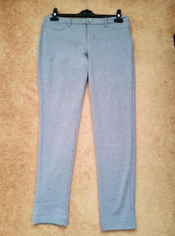 Zgan zomer broek kleur gemêleerd grijs mt 40 skinny leg topp beschikbaar voor biedingen