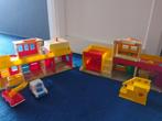 Fisher Price - Sesame street straat, Ophalen of Verzenden, Gebruikt, Speelset, Met geluid