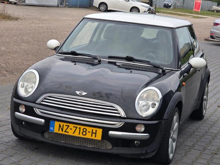 Mini 2002 Zwart, Auto's, Mini, Particulier, Cooper, Benzine, Hatchback, Automaat, Geïmporteerd, Zwart, Zwart, Ophalen