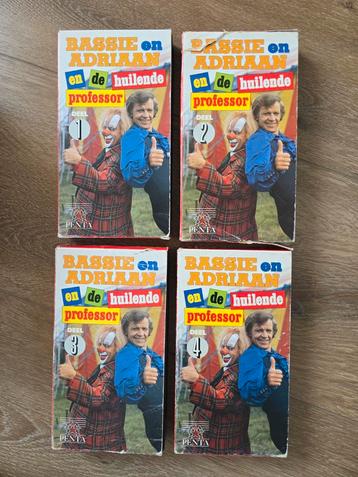 Bassie en Adriaan VHS - Huilende Professor Penta - Compleet beschikbaar voor biedingen
