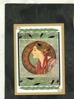 Ansicht Alfons Mucha - Vavrin, Verzamelen, Ansichtkaarten | Themakaarten, Verzenden, 1980 tot heden, Ongelopen