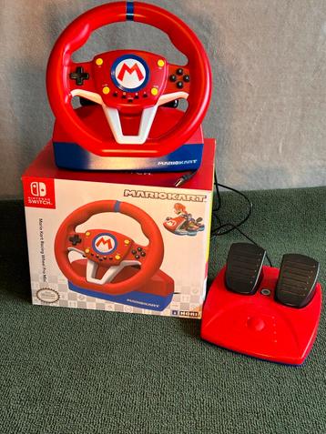 Mario Kart stuur en pedalen Pro Deluxe - Nintendo Switch beschikbaar voor biedingen