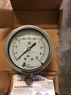 Manometer’s 10 bar, Ophalen of Verzenden, Zo goed als nieuw
