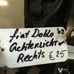 Fiat Doblo 2002 Achterlicht Rechts, Gebruikt, -, -, Ophalen of Verzenden