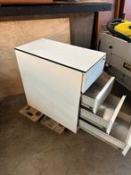 Metalen Ladekast, Minder dan 50 cm, Gebruikt, 75 cm of meer, Ophalen of Verzenden