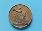 Penning 225 jaar universiteit Utrecht 1861, Ophalen of Verzenden, Brons, Nederland