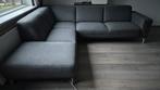 Antraciet grijs design bank van Montel - Viano, Huis en Inrichting, Ophalen, Zo goed als nieuw, Metaal, Modern