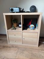 Ikea Kallax Kast - 4 Vakken, Ophalen, Kunststof, 50 tot 100 cm, Zo goed als nieuw