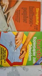 Vintage Patronenpapier - Burda & Simplicity, Vrouw, Overige typen, Gebruikt, Burda