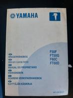 Yamaha outboard boek F50F, Boeken, Ophalen of Verzenden
