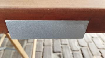 groot tafelblad van massief dik kersenhout - 250 x 111 cm! beschikbaar voor biedingen