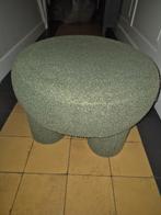 Groene Boggle Poef, Huis en Inrichting, Banken | Voetenbanken en Poefen, Ophalen, Minder dan 50 cm, Gebruikt, Rond