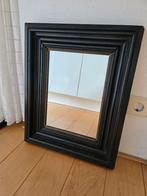 Spiegel in oude schilderijlijst, Ophalen, Minder dan 50 cm, Gebruikt, Minder dan 100 cm