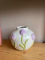 Mooie tulpen vaas paars, Ophalen of Verzenden, Zo goed als nieuw, Overige kleuren, Minder dan 50 cm