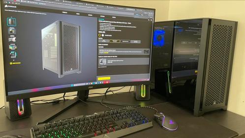 Gaming Desktop PC, Computers en Software, Desktop Pc's, Zo goed als nieuw, 3 tot 4 Ghz, SSD, 32 GB, Met videokaart, Gaming, Ophalen of Verzenden