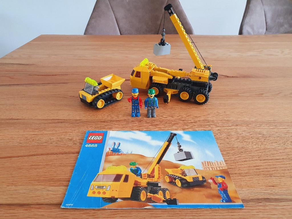 Lego Jack Stone Kraanwagen - 4668, Ophalen of Verzenden, Zo goed als nieuw, Complete set, Lego