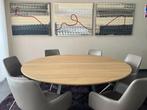 Table du Sud - Ronde Eiken eettafel - 170x4 - Hoogte: 78, Huis en Inrichting, Ophalen, Landelijk, Modern, Hotel Chique, Tijdloos