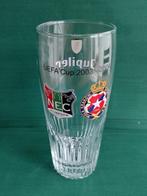 groot bierglas Jupiler, NEC- TS WISLA KRAKOW, UEFA 2003-2004, Ophalen of Verzenden, Zo goed als nieuw, Glas of Glazen, Jupiler