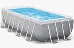 Intex zwembad 4 x 2 meter – met pomp, trap & onderleggers –, Gebruikt, 200 tot 300 cm, Ophalen of Verzenden, Rechthoekig