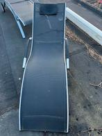 Tuinbed ligstoel ligbed lichtgewicht, Ophalen, Gebruikt, Aluminium